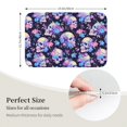 thumbnail image 4 of Pofeuu cool flower Skull Print Hem Mat 40x60 - Multipurpose Doormat for Indoor & Outdoor Use - Welcome Your Guests with our Entrance Mat, 4 of 6