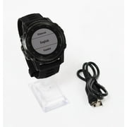 Refurbished Garmin Fenix 5X Plus  Sapphire Edition 51mm GPS Multisport Watch Black Case