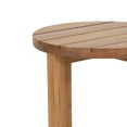 thumbnail image 5 of Province Acacia Wood Outdoor Circular Side Table, Teak, 5 of 8