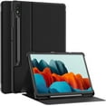 thumbnail image 1 of Étui pour Samsung Tab S8 2022 & S7 2020 - Étui Folio Antichoc Premium, Angles de Vision Multiples, Dos Rigide en PC, 1 of 5
