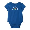 thumbnail image 5 of Garanimals Newborn & Baby Boy Cotton Lap-Shoulder Short-Sleeve Bodysuits, 4-Pack, Sizes 0–24M, 5 of 10