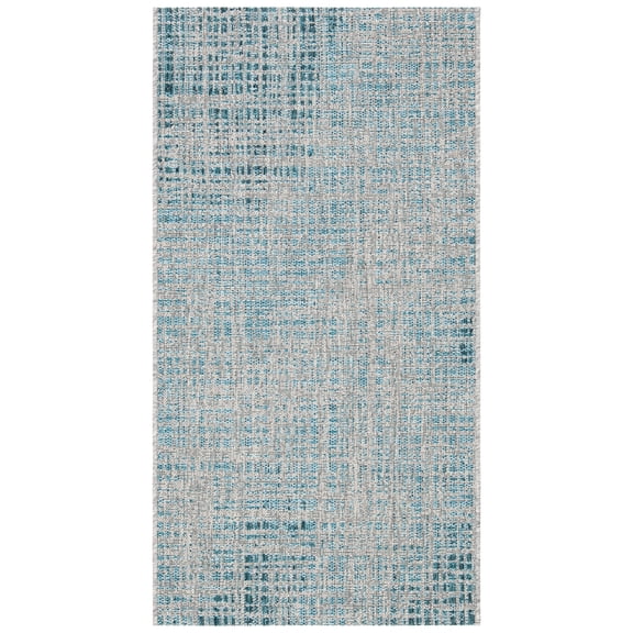 Safavieh Courtyard Eamon Abstract Indoor/Outdoor Area Rug, Gray/Blue, 2'6" x 5'