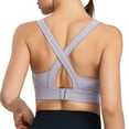 thumbnail image 4 of Valcatch Women's Plus Size Sports Bra Full Coverage High Impact Wirefree Workout Padded Sports Bra Bounce Control, 4 of 7