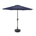 thumbnail image 3 of Westin Outdoor 9.50" Navy Blue Solid Round Market Patio Umbrella, UV Resistant, 3 of 5
