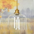 thumbnail image 5 of Kira Home Luxe 9" Glass Shade, Replacement Glass, 1-5/8" Fitter Opening for Threaded Medium Base Socket, 8" x 8.75", (1), 5 of 8