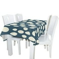 thumbnail image 2 of EREHome Random Dots Tablecloths Navy Cream Table Top Decoration 60x120 inches, 2 of 5