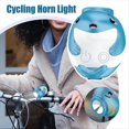 thumbnail image 3 of Luces de Bocina para Bicicleta, Lámpara LED de Ballena para Bicicleta con Bocina de 110 Decibelios, Linterna de Alto Brillo, Luz para Ciclismo Nocturno., 3 of 5