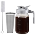 thumbnail image 1 of Jarra de cristal Glyntrof para hacer café en frío, 950 ml, con filtro, 1 of 7