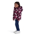 thumbnail image 5 of Minnie Mouse Toddler Girl Puffer Jacket, Sizes 12 Months-5T, 5 of 5