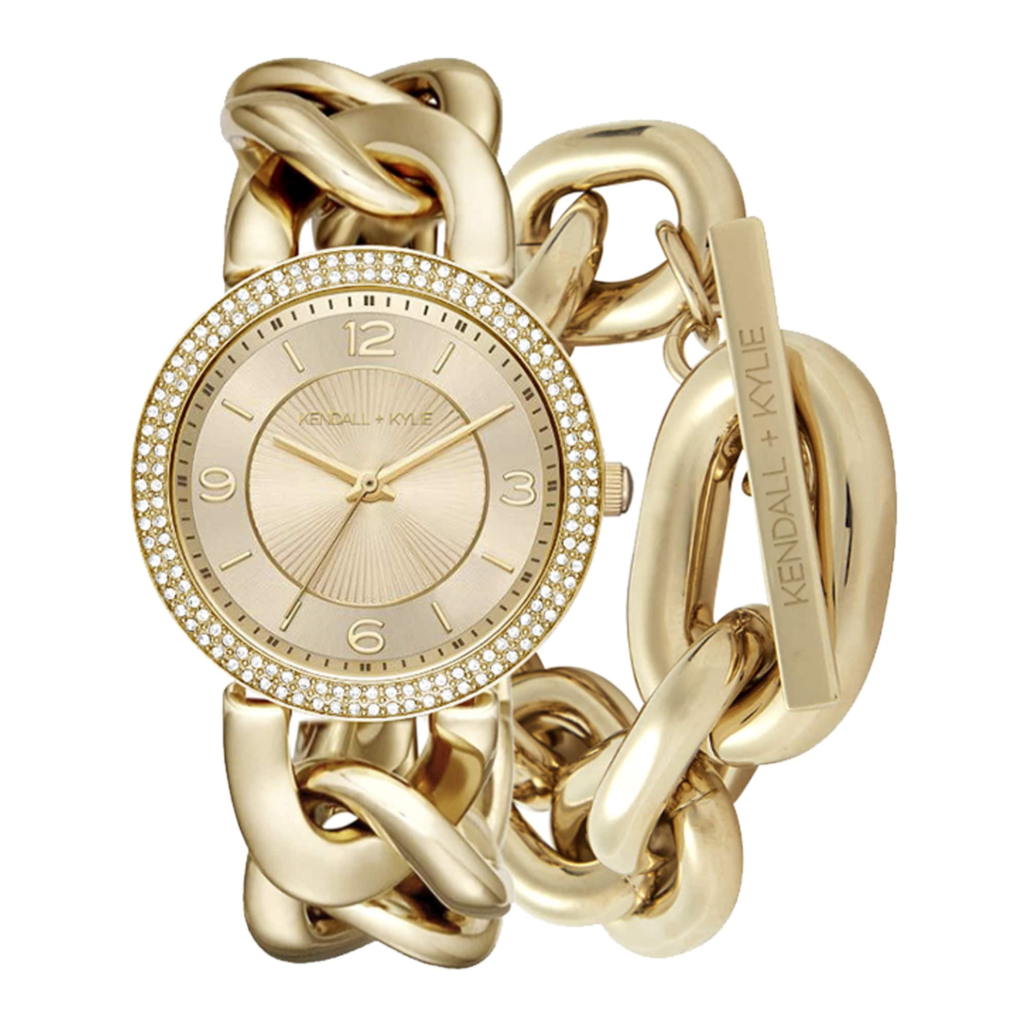 Kendall Kylie Quartz Movement Gold Chunky Chain Jamaica | Ubuy