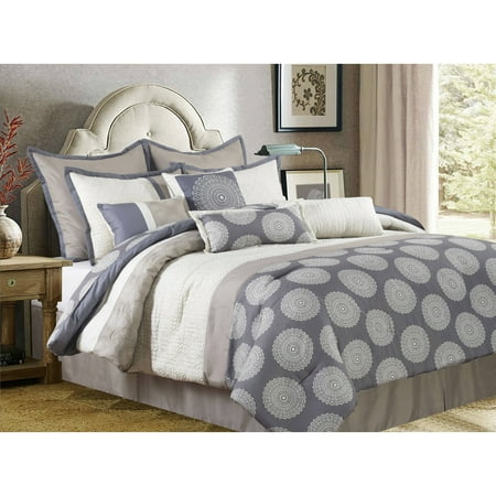 Nanshing Grand Avenue Naomi 10 Piece Comforter Set With
