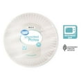 Great Value Uncoated Paper Plates, 9", 90 Count