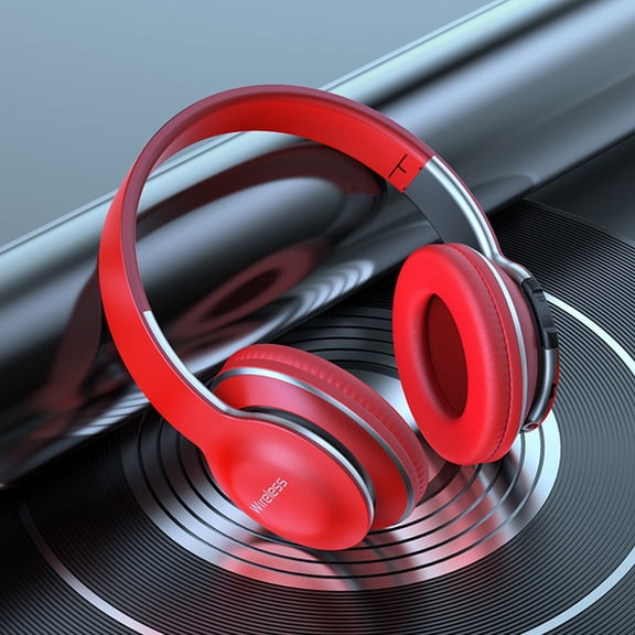 JingChun Bluetooth Headphones Over Ear, 8H Playtime Strong and Stable, HiFi Stereo Foldable Lightweight Wireless Headset,Deep Bass for Home office Cellphone PC Etc