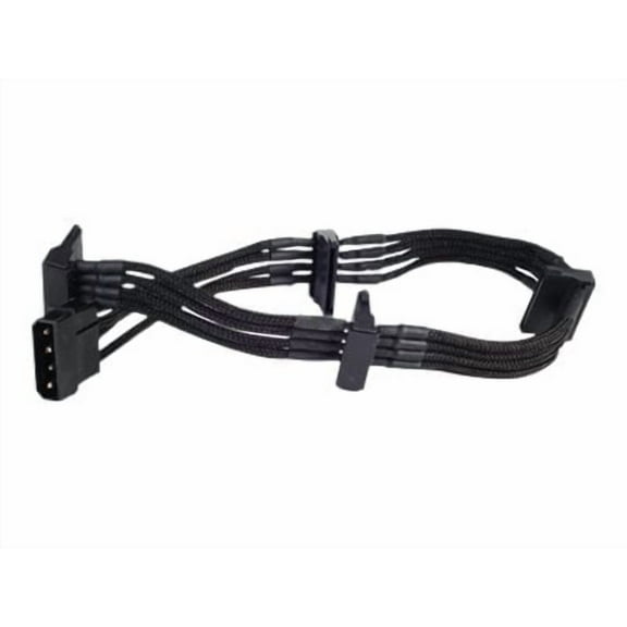 Silver Stone Technologies 4 Pin to 4 SATA 320 mm Extension Power Cable