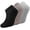 C05-black/Grey/Khaki, variant on 3/6 Pairs Non Slip Hospital Socks for Women Fluffy Fuzzy Slipper Socks with Grips