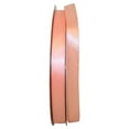 thumbnail image 1 of Reliant Ribbon 4950-062-03C 0.625 in. 100 Yards Double Face Satin Ribbon, Peach, 1 of 1