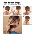 thumbnail image 3 of Clips de Cabello de Cola de Caballo, Mujeres con Anzuelos de Cola de Caballo Multifuncional, Accesorios para el Cabello de 20 piezas densas para Fluffy, 3 of 7
