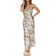 thumbnail image 2 of Txlixc Mujer Sexy Ahueca Hacia Fuera Maxi Vestido Spaghetti Straps Lace Up Bodycon Elegante Noche Fiesta Club Wear Midi Vestido Txlixc Casual, 2 of 5