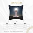 thumbnail image 4 of Bingfone Decorative Pillow Covers 18"X18" Peggy'S Cove Lighthouse Couch Pillow Cases Modern Farmhouse Covers For Couch Sofa Bed, 4 of 9