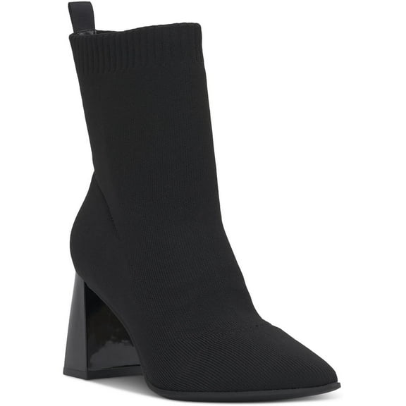 INC Womens XIMENAF Knit Block heel Booties