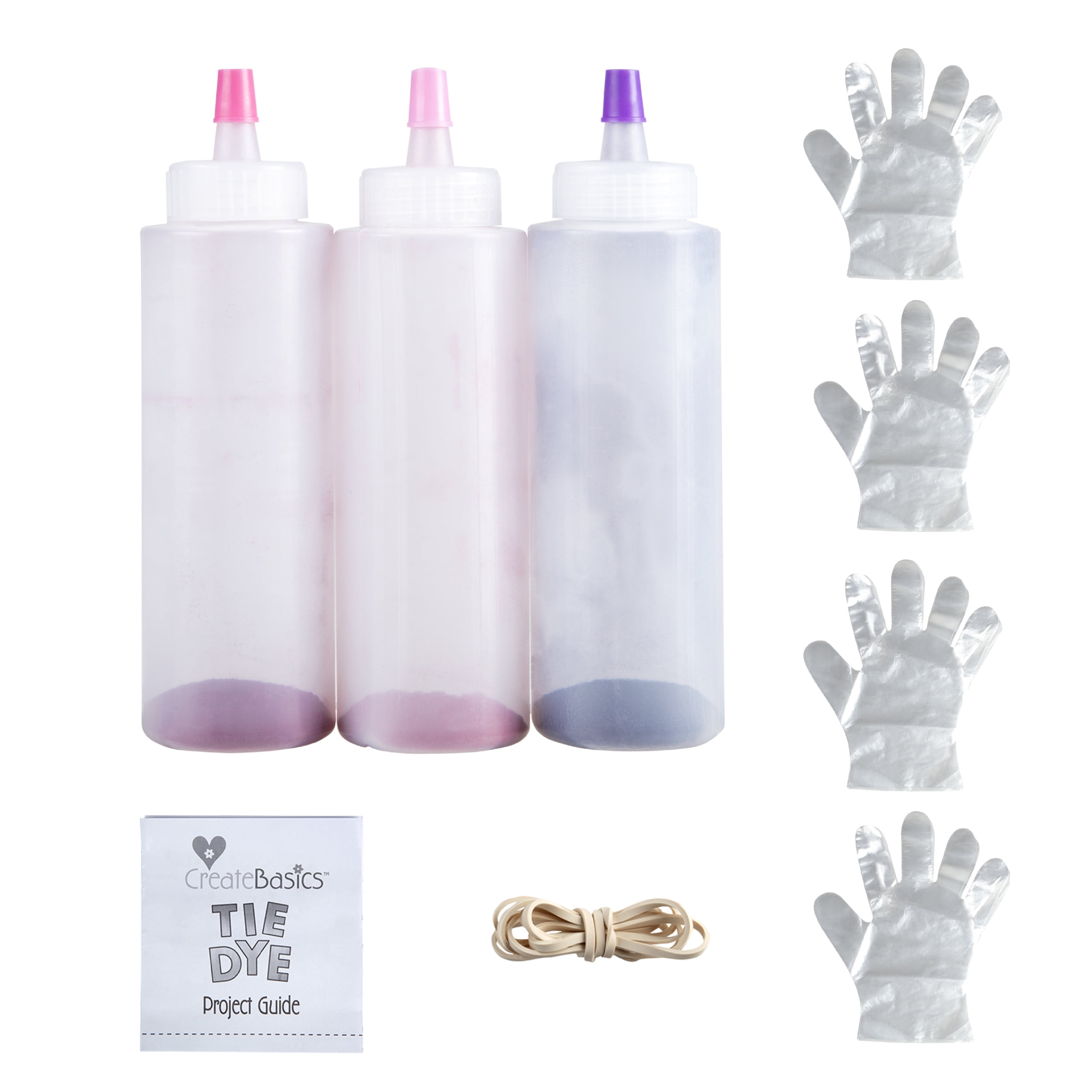 Create Basics 3 Color Tie Dye Kit Princess, Trial Size Pack