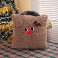 thumbnail image 3 of Pillows for Couch Hwkond Christmas New Year Red Plush Pillow Living Room Sofa Lumbar Cushion Scene Decoration Cushion,Up to 25% Off, 3 of 3