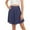 Dark Blue, variant on Womens Classic Daily Elegant Casual Mini Skirt Elastic Waist Skirt Plaid Skirt plus Size Leather Midi Skirt plus Size Jean Skirt Twin Bed Skirt Anime Skirt Athletic Skirt with Leggings Women's