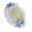 Blue, variant on Elegant Bonnet Hat With Bow Tie For Party Outdoor Sun Wide Brim Summer Beach Hat