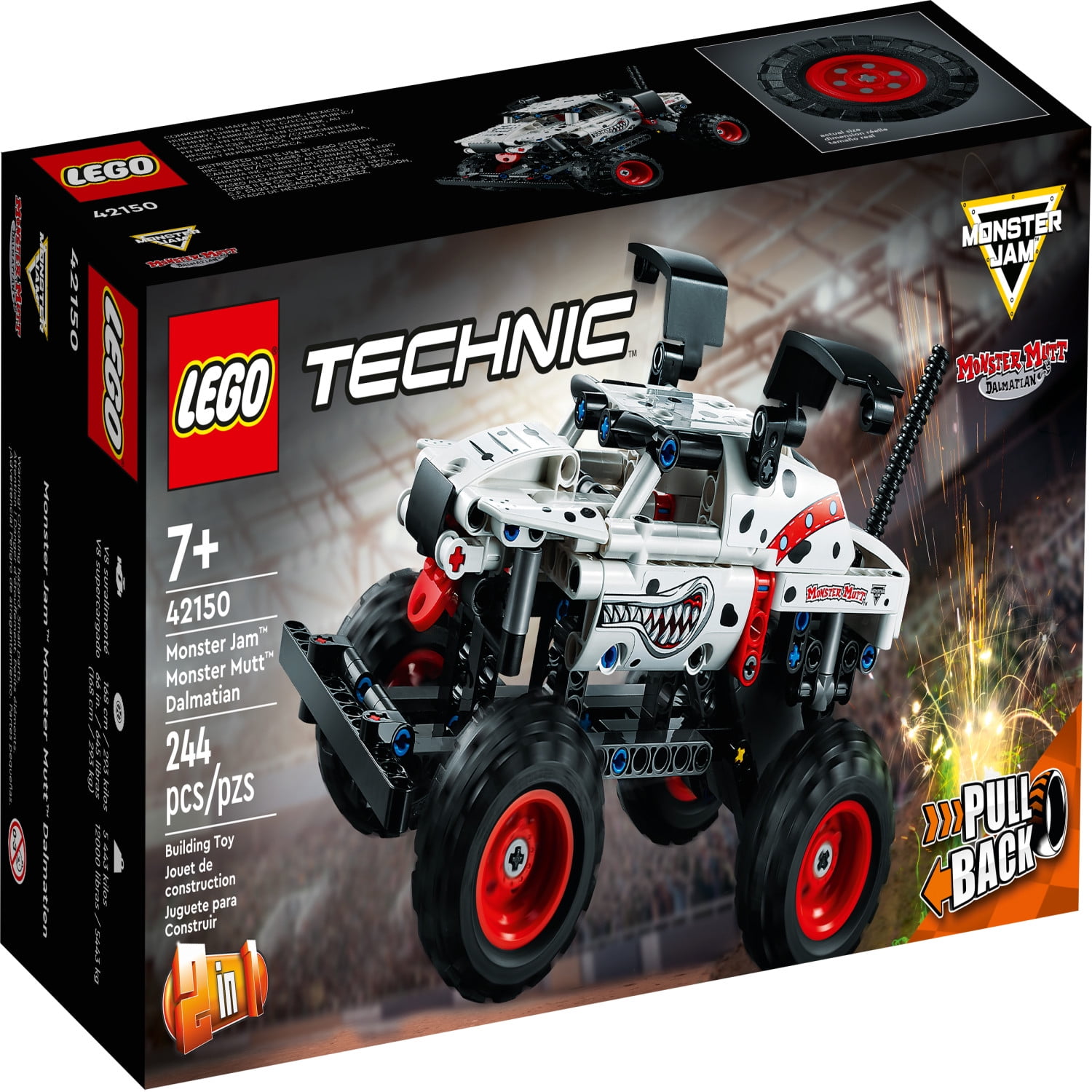 LEGO Technic Monster Jam Monster Mutt Dalmatian Set 42150