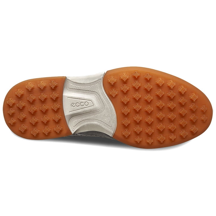 Ecco Tour Hybrid Wingtip Golf Shoes Mens Grey Orange Walmart