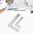Yauxim Square Steel Framing Square Rulers 90 Degree Scale Rulers Double ...