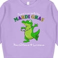 thumbnail image 3 of Inktastic There's No Party Like Mardi Gras-alligator Toddler Sweatshirt, 3 of 4