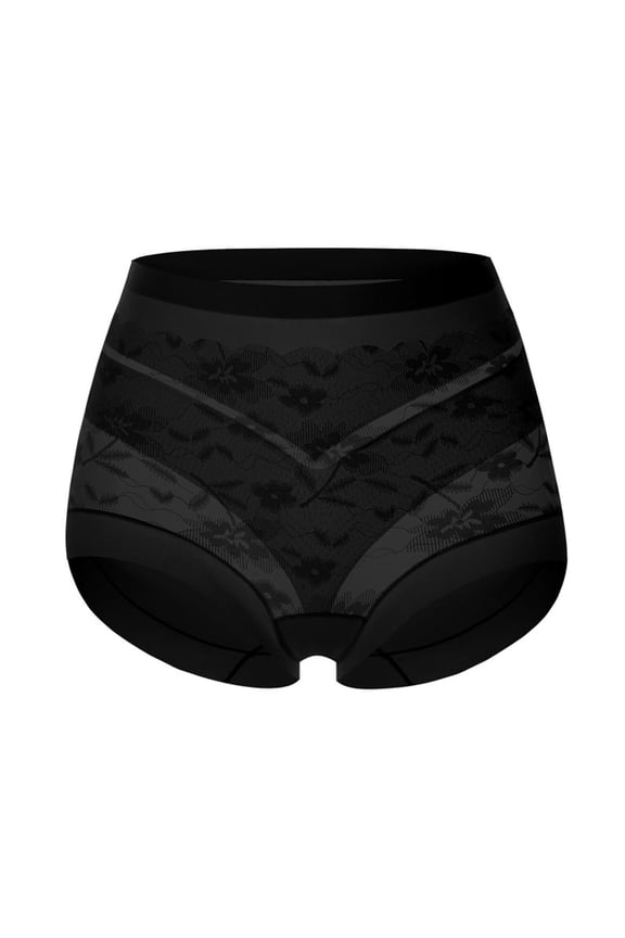 Lifting Shapewear for Women Seamless High Waist Underwear Tummy Control Solid Color Breathable Stretchy Briefs