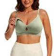 thumbnail image 1 of Brasier Los Sujetadores de Lactancia Están Diseñados Especialmente para Mujeres Embarazadas Durante El Embarazo para Que No Se Caigan y La Lactancia Sea Perfecta Después Del Parto. Grande, 1 of 3