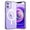 Deep Purple, variant on JETech Magnetic Case for iPhone 12 Mini 5.4-Inch Compatible with MagSafe Wireless Charging, Shockproof Phone Bumper Cover, Anti-Scratch Clear Back (Clear)