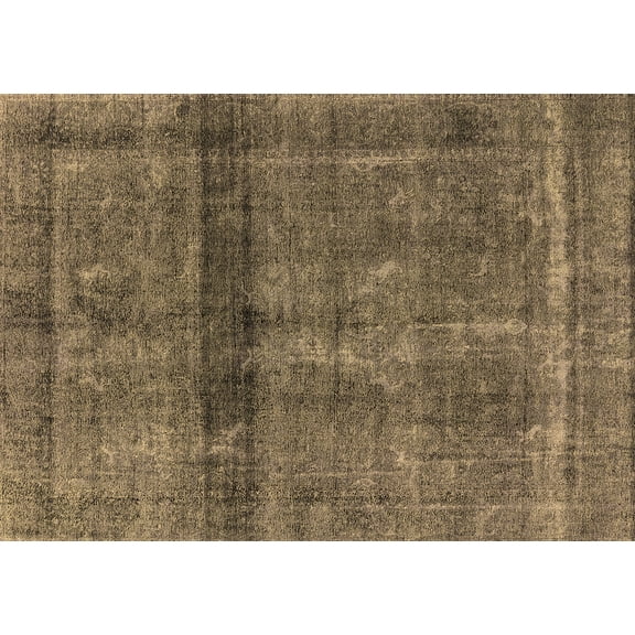 Ahgly Company Indoor Rectangle Persian Brown Bohemian Area Rugs, 5' x 7'