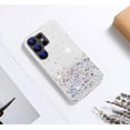 thumbnail image 5 of Compatible with Samsung S23 Ultra Case Clear Glitter Silicone, Phone Case Samsung Galaxy S23 Ultra Case Glitter Sparkle Pink Shockproof Thin Cover (Clear), 5 of 14