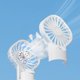 thumbnail image 4 of Ventilador de mano con pulverizador, mini ventilador portátil recargable, humidificador, regalo, pequeño ventilador de mano, 4 of 4