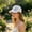 White-8B, variant on Baseball Cap Lace Floral Summer Sun Hat for Women Adjustable Breathable Mesh Outdoor 7.08x4.33in