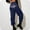 Navy, variant on Sakmal Valentines Womens Sweatpants Love Drawstring Fleece Lined Joggers Pants Heart Print 30" Inseam with Pockets Sweatpants for Women L
