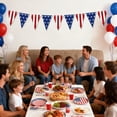 thumbnail image 4 of Rewenti American Independence Day Party Decorations Bunting Banners, 4 of 6