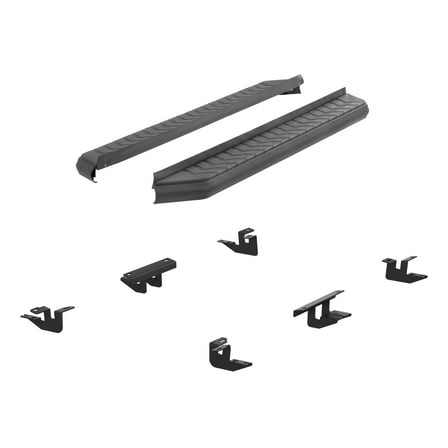 ARIES 2061002 AeroTread 5 x 70-Inch Black Stainless SUV Running Boards, Select Ford Edge