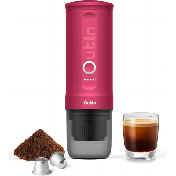Máquina de café espresso eléctrica portátil Outin Nano con USB-C