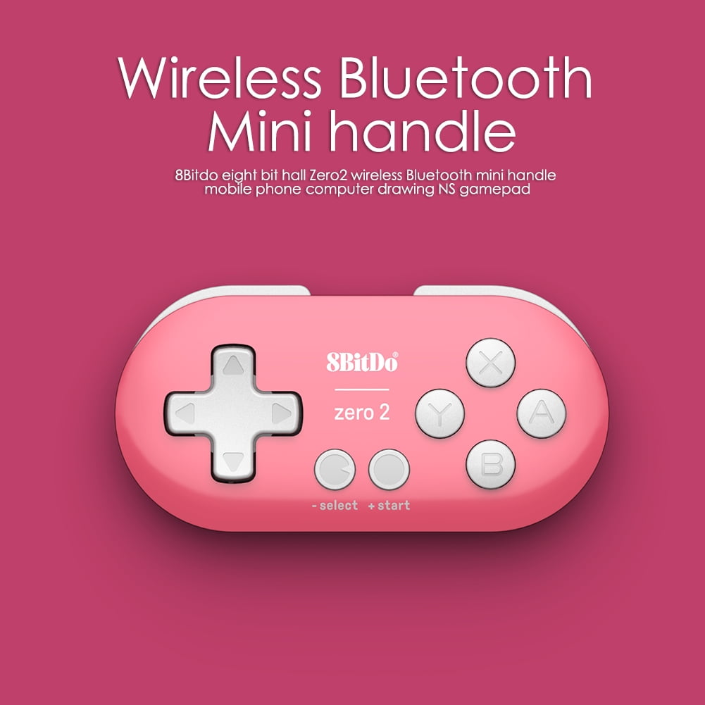 Simday 8bitdo Zero 2 Wireless Bluetooth Compatible Mini Gamepad For Ns Windows Macos Pink Walmart Com Simday 8bitdo Zero 2 Wireless Bluetooth Compatible Mini Gamepad For Ns Windows Macos Pink Walmart Com