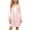 ZA-Pink-soft satin nightgowns, variant on MKOSPLRT Satin Sleepwear for 5-15 Years Ruffle Long Sleeve Cute Nightgown Nightie Pajama Dress Comfy Soft Sleepshirt Solid Color Nightdress Night Gown for Sleep Parties Daily Wear