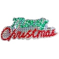 thumbnail image 2 of Northlight 42" LED Lighted Holographic Merry Christmas Outdoor Sign Decoration, 2 of 9
