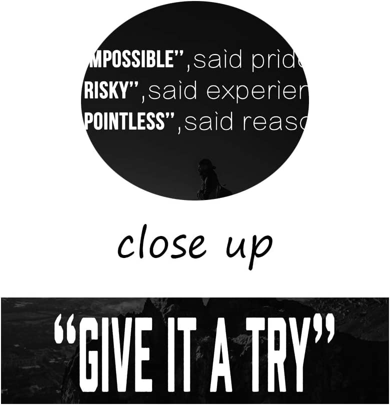 Motivational Framed Office Wall Art Inspirational Canvas Painting