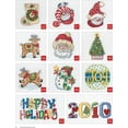 thumbnail image 4 of Leisure Arts Cross Stitch Holiday Ornaments Galor Cross Stitch Book- Pattern Kits From Snowmen To Elves To Woodland Creatures, 98 Christmas Ornaments Design., 4 of 7
