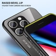 thumbnail image 4 of ELEHOLD Case for iPhone 16 Pro, Lightweight Gradient Glass Case Ultra Slim Shockproof Cover,Gray, 4 of 10