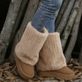 thumbnail image 2 of BERANMEY Women's Snow Boots Fashionable and Warm Mid Calf Winter Boots Perfect for Casual and Outdoor Activities, 2 of 8